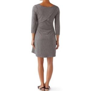 Patagonia 3/4 Sleeve Grey Seabrook Dress